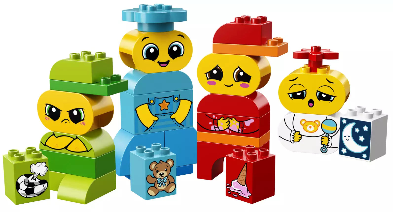 Inhalt: LEGO DUPLO 10861 Meine ersten Emotionen - Gefühle erklären
