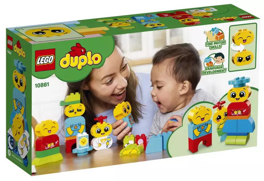 Box Rückansicht: LEGO DUPLO 10861 Meine ersten Emotionen - Gefühle erklären