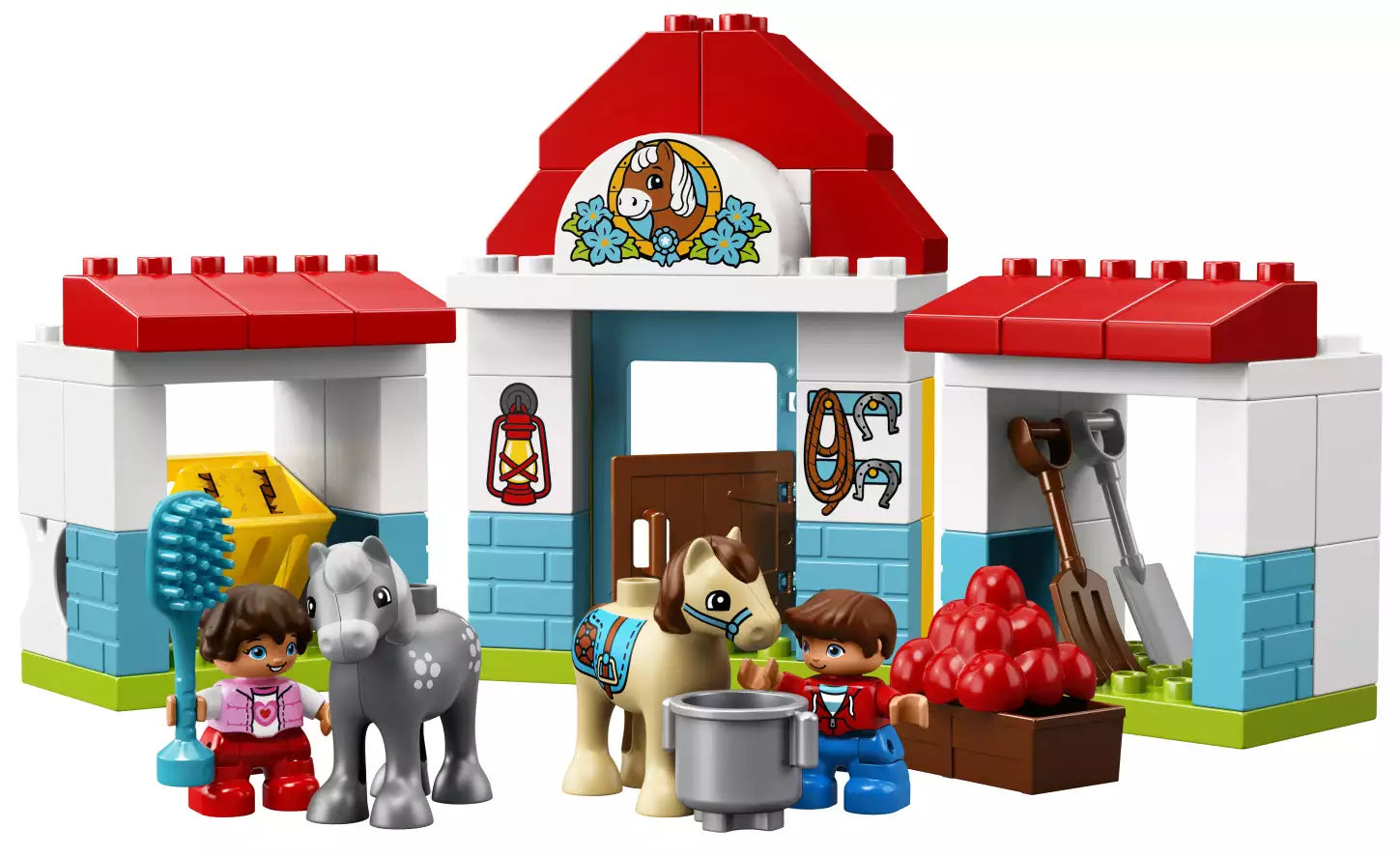 Inhalt: LEGO DUPLO 10868 Pferdestall