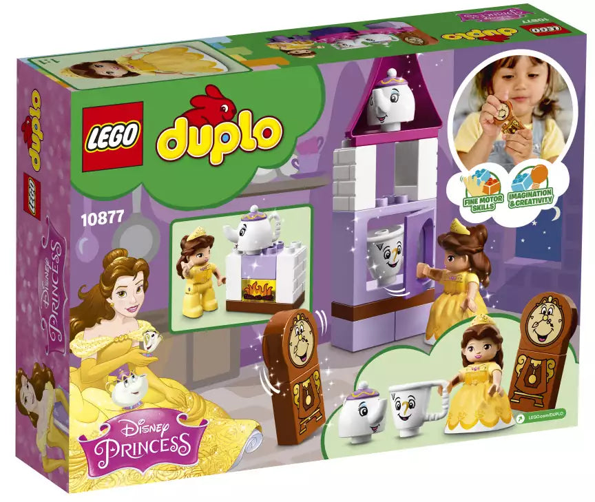 Box Rückansicht: LEGO DUPLO 10877 Belles Teeparty