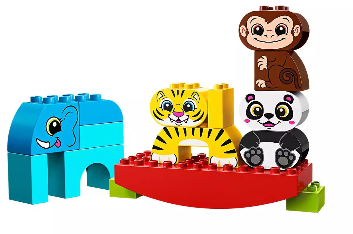 Inhalt: LEGO DUPLO 10884 Meine erste Wippe mit Tieren