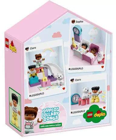 Box Rückansicht: LEGO DUPLO 10926 Kinderzimmer-Spielbox