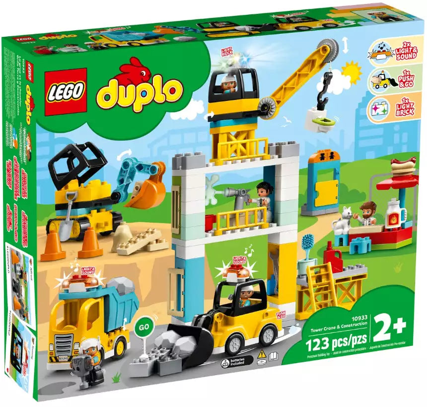 LEGO DUPLO 10933 Große Baustelle mit Licht und Ton