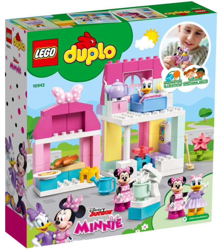 Box Rückansicht: LEGO DUPLO 10942 Minnies Haus mit Café