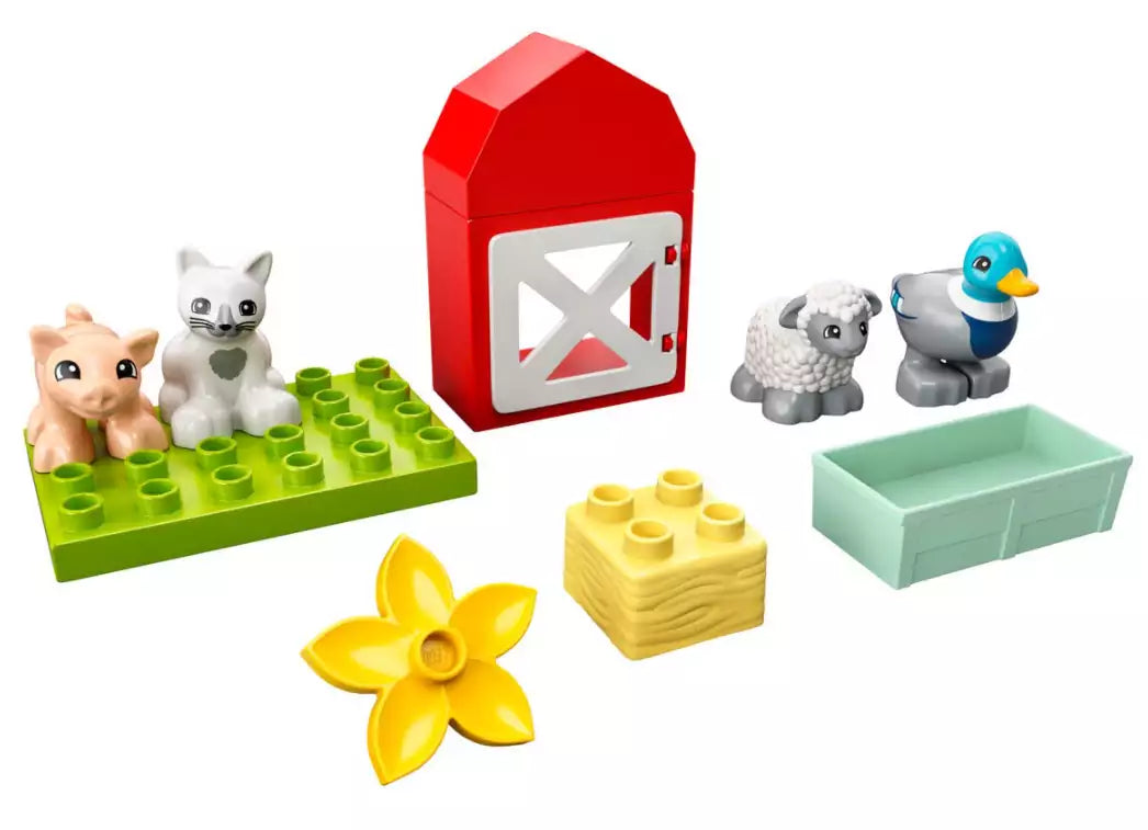 Inhalt: LEGO DUPLO 10949 Tierpflege auf dem Bauernhof