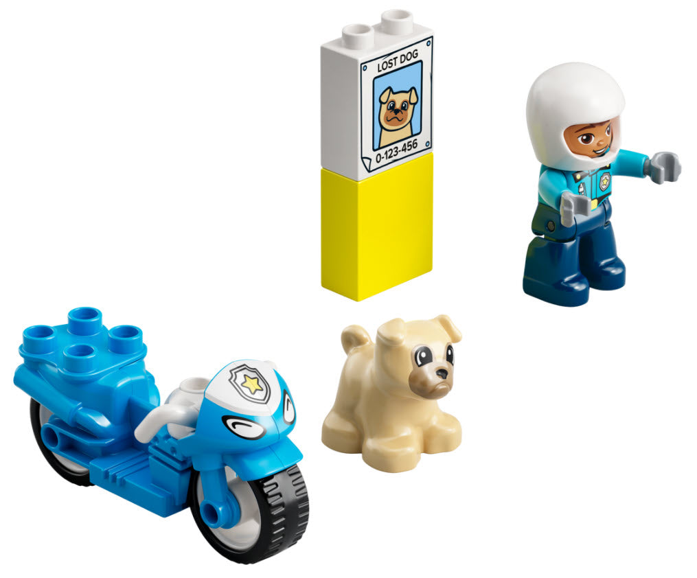 Inhalt: LEGO DUPLO 10967 Polizeimotorrad
