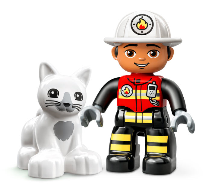 Minifiguren: LEGO DUPLO 10969 Feuerwehrauto