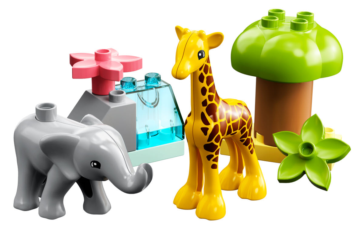 Inhalt: LEGO DUPLO 10971 Wilde Tiere Afrikas