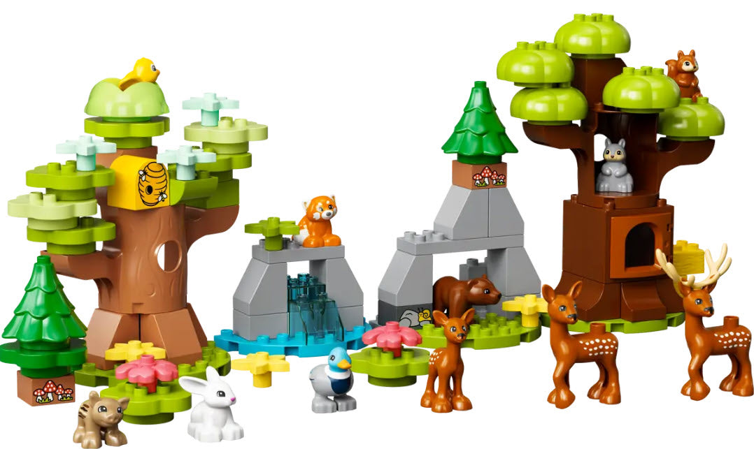 Inhalt: LEGO DUPLO 10979 Wilde Tiere Europas