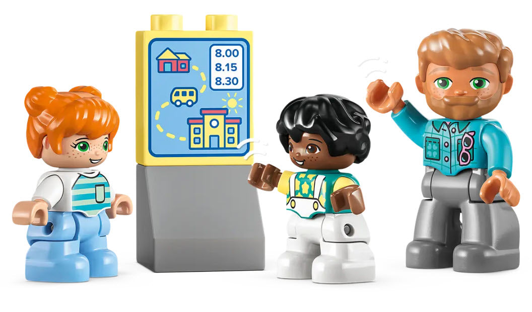Minifiguren: LEGO DUPLO 10988 Die Busfahrt