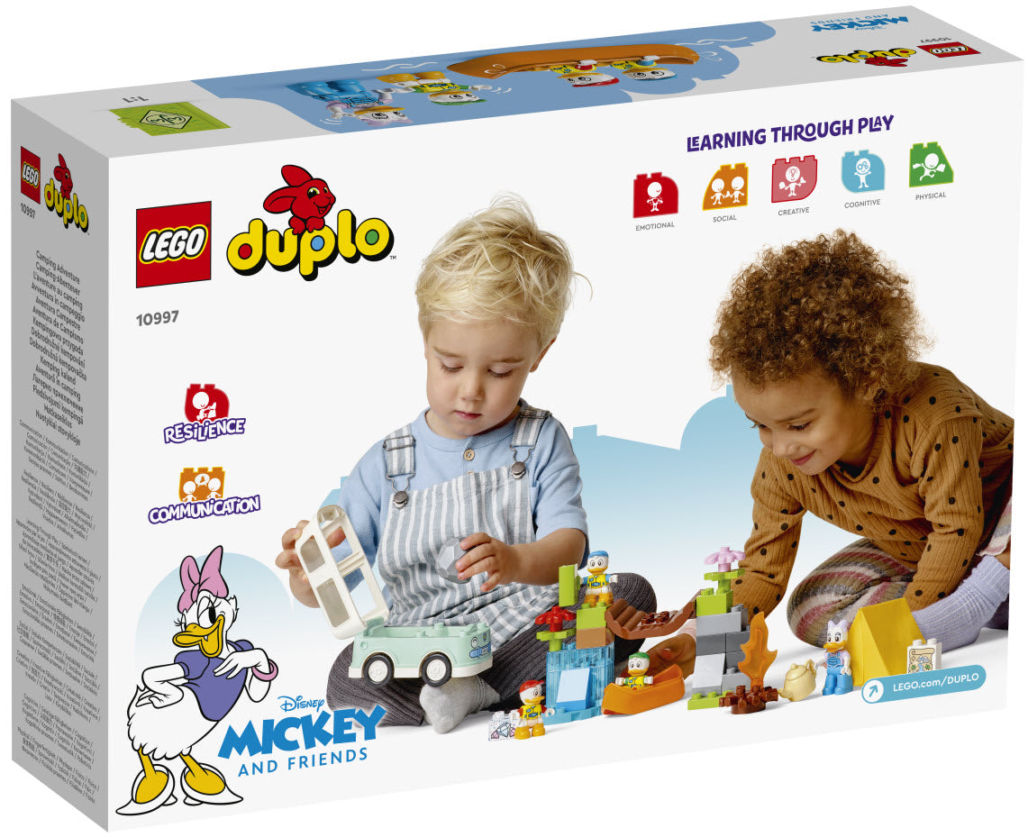Box Rückansicht: LEGO DUPLO 10997 Camping-Abenteuer