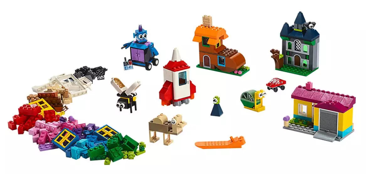 Inhalt: LEGO Classic 11004 LEGO Bausteine - kreativ mit Fenstern