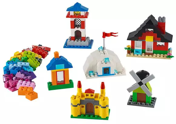 Inhalt: LEGO Classic 11008 LEGO Bausteine - bunte Häuser