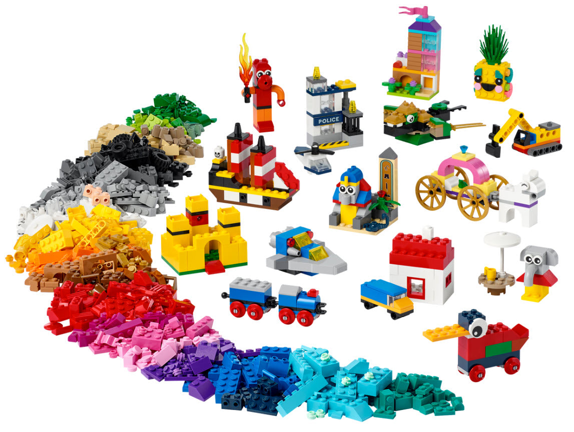 Inhalt: LEGO Classic 11021 90 Jahre Spielspaß