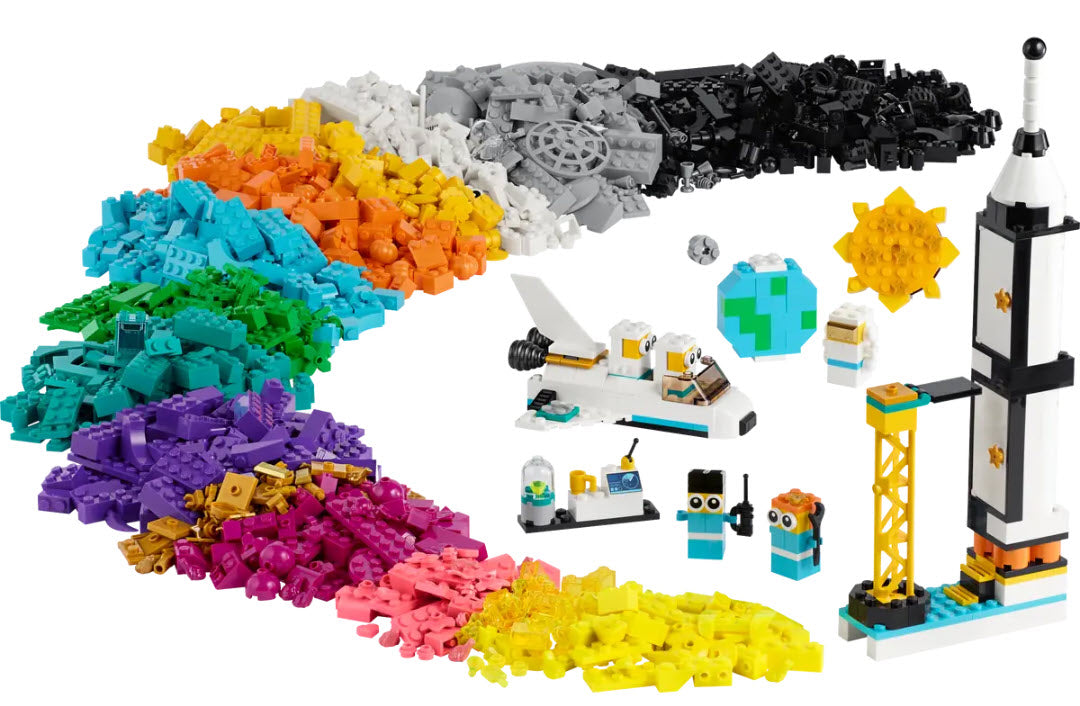 Inhalt: LEGO Classic 11022 XXL Steinebox Erde und Weltraum