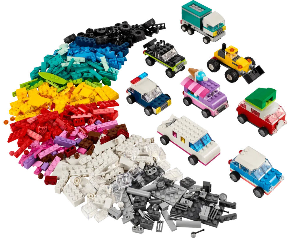 Inhalt: LEGO Classic 11036 Kreative Fahrzeuge