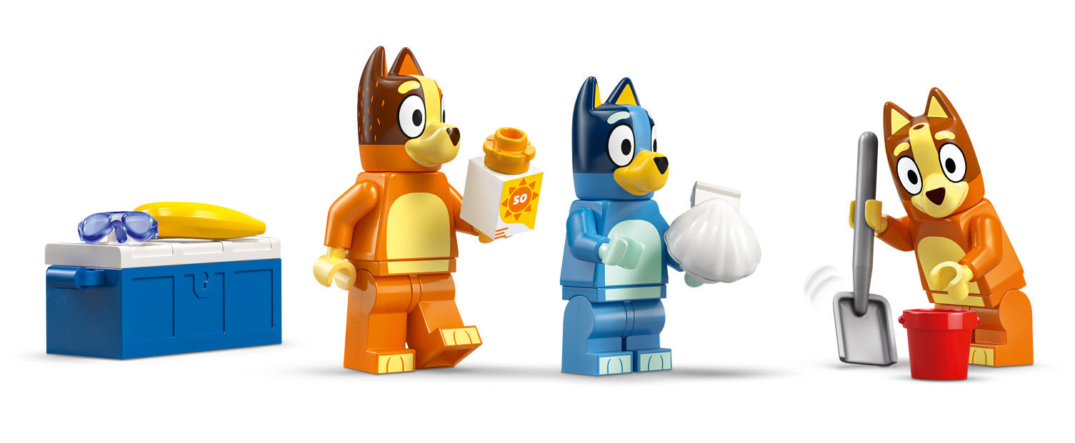 Minifiguren: LEGO Bluey 11202 Blueys Strandausflug