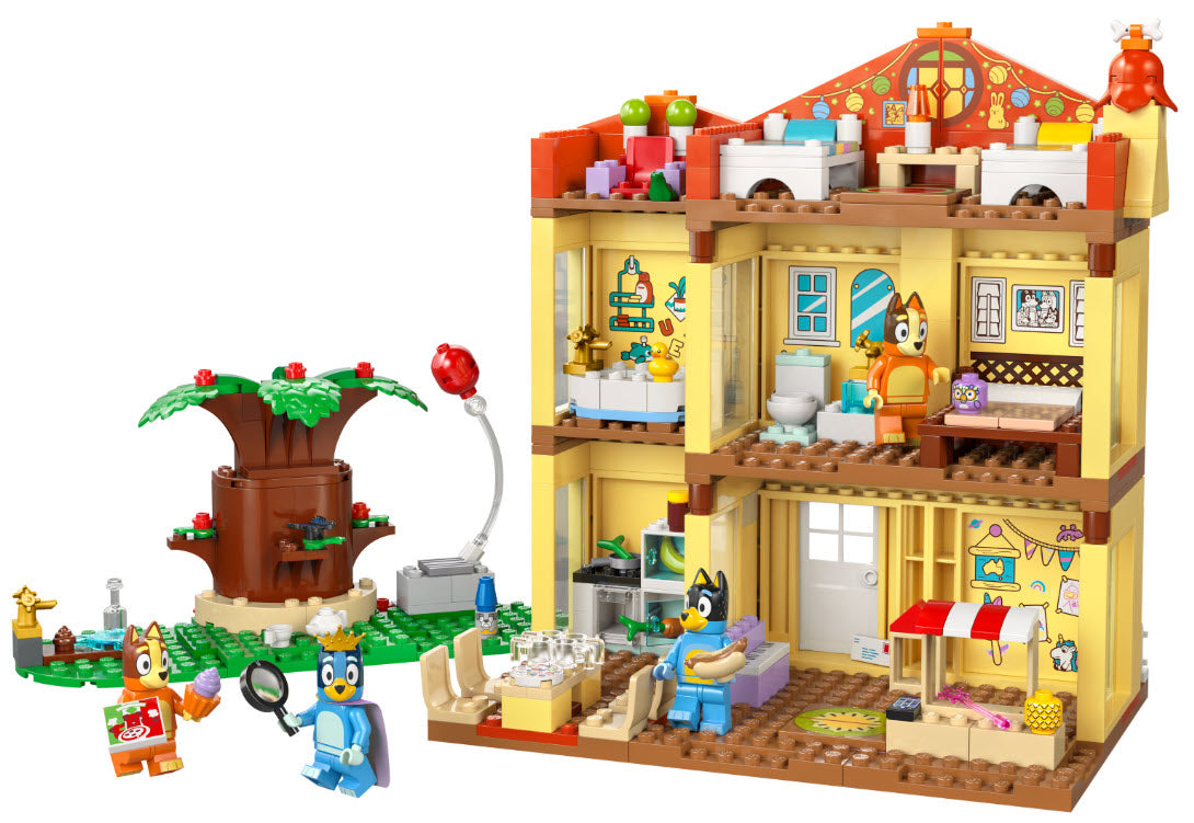 Inhalt: LEGO Bluey 11203 Blueys Haus
