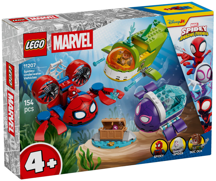 LEGO Super Heroes 11207 Spidey: Unterwasserfahrzeuge