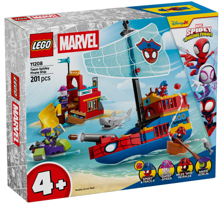 LEGO Super Heroes 11208 Piratenschiff von Spideys Team
