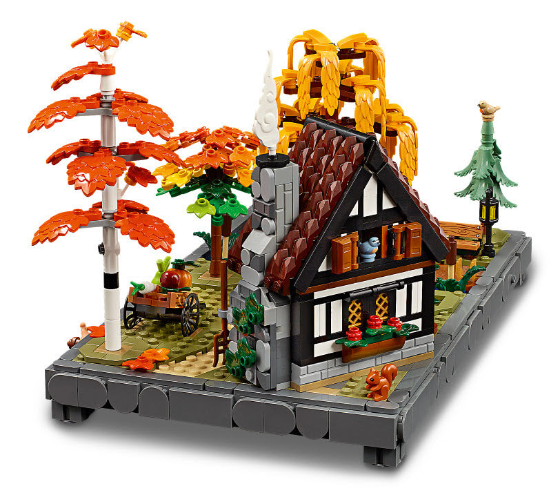Detail 2: LEGO Icons 11372 Herbstlicher Landhausgarten