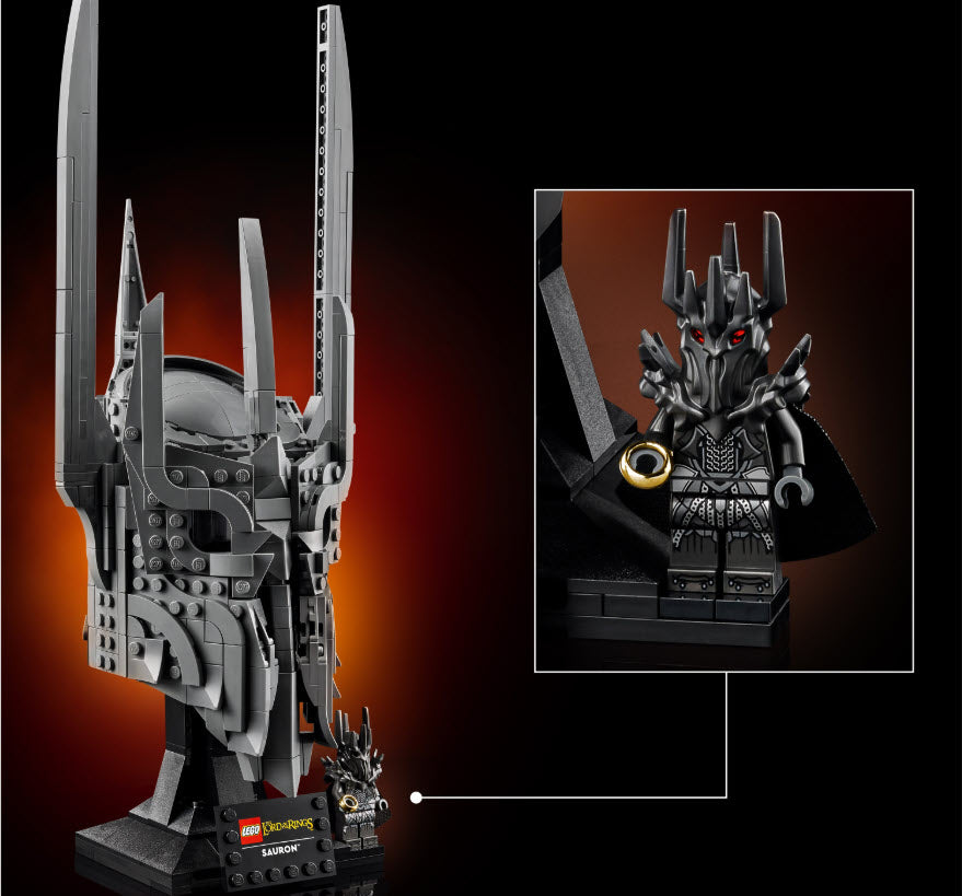 Detail 3: LEGO Icons 11373 Der Herr der Ringe: Saurons Helm