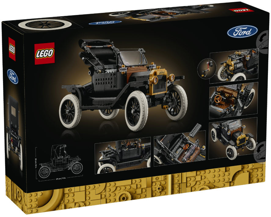 Box Rückseite: LEGO Icons 11376 Ford Model T