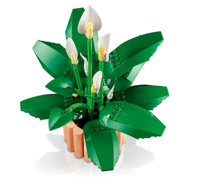 Detail 1: LEGO Botanicals 11504 Friedenslilie