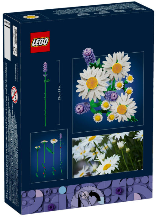 Box Rückseite: LEGO Botanicals 11508 Gänseblümchen