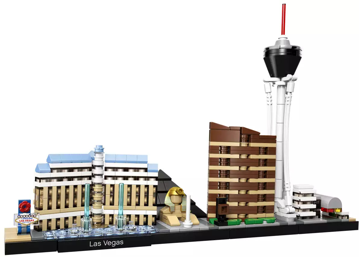 Inhalt: LEGO Architecture 21047 Las Vegas