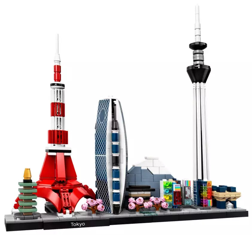 Inhalt: LEGO Architecture 21051 Tokio