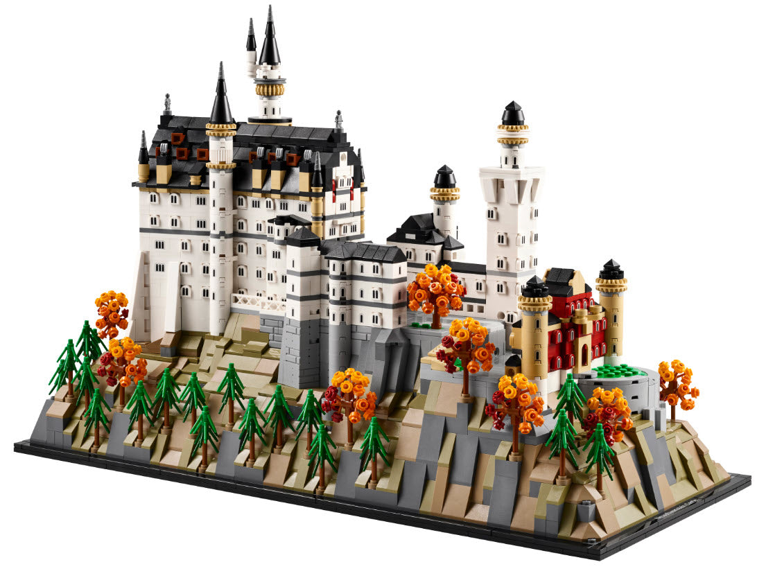 Inhalt: LEGO Architecture 21063 Schloss Neuschwanstein