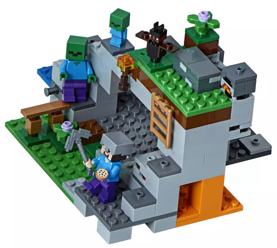 Inhalt: LEGO Minecraft 21141 Zombiehöhle
