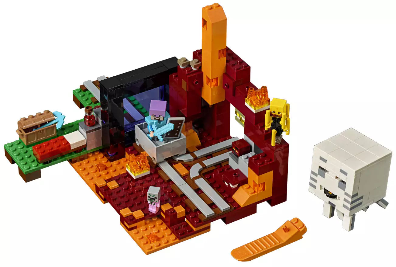 Inhalt: LEGO Minecraft 21143 Netherportal
