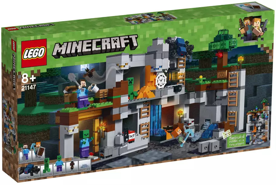 LEGO Minecraft 21147 Abenteuer in den Felsen