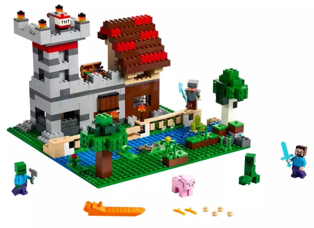 Inhalt: LEGO Minecraft 21161 Die Crafting-Box 3.0