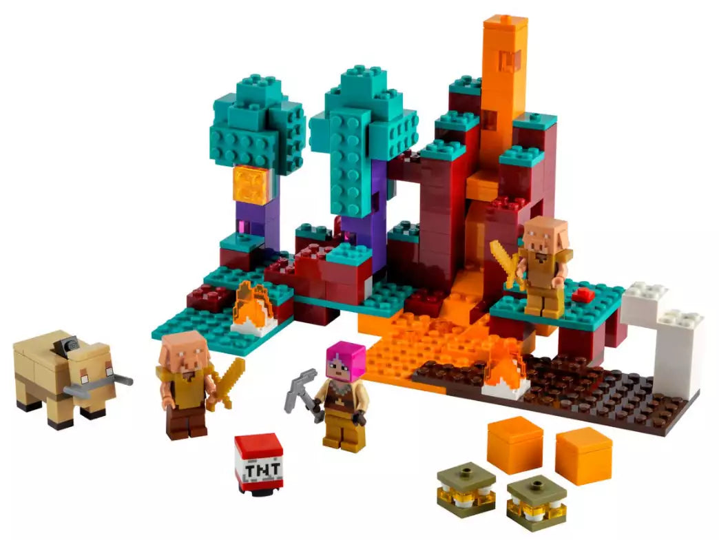 Inhalt: LEGO Minecraft 21168 Der Wirrwald