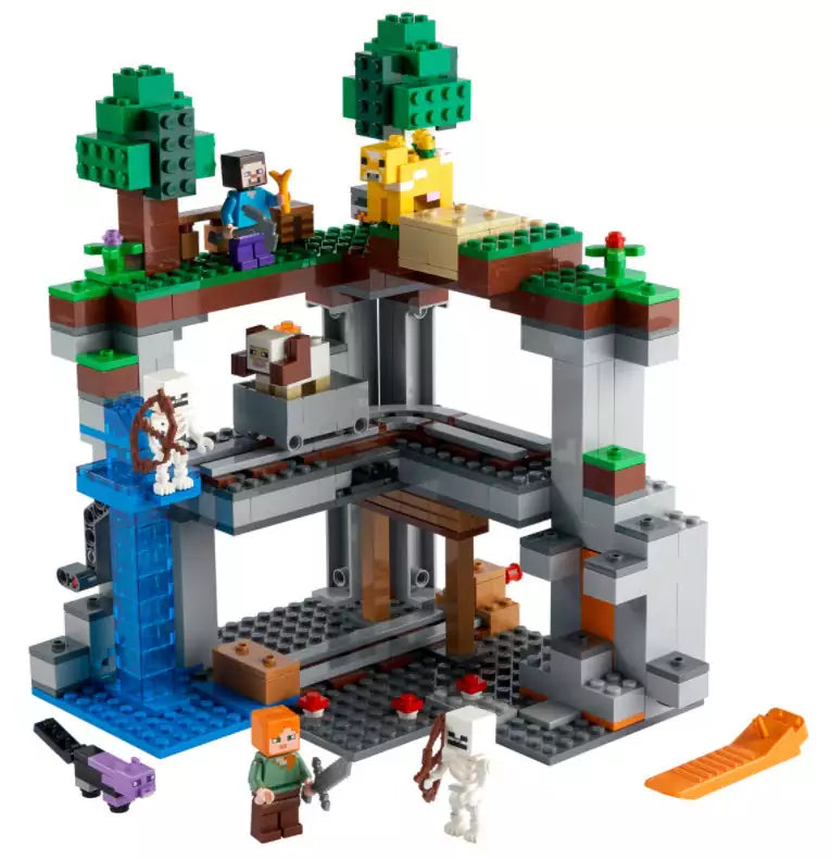 Inhalt: LEGO Minecraft 21169 Das erste Abenteuer