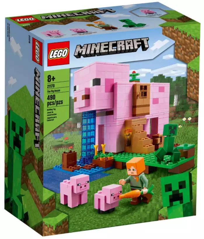 LEGO Minecraft 21170 Das Schweinehaus