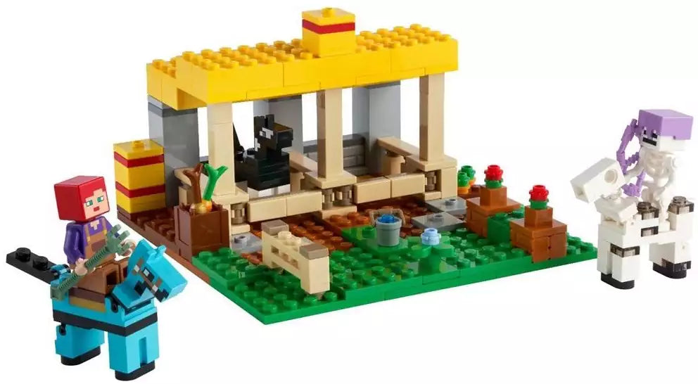 Inhalt: LEGO Minecraft 21171 Der Pferdestall
