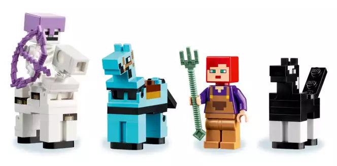 Minifiguren: LEGO Minecraft 21171 Der Pferdestall