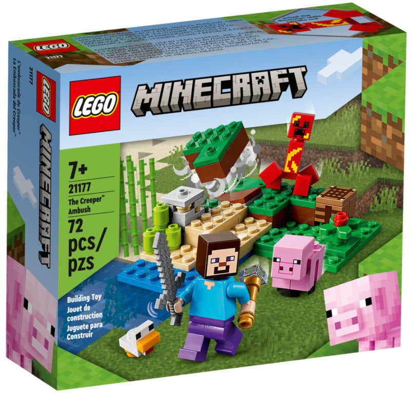 LEGO Minecraft 21177 Der Hinterhalt des Creeper
