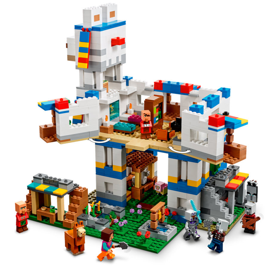 Minifiguren: LEGO Minecraft 21188 Das Lamadorf