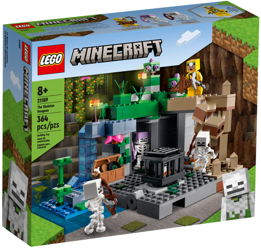 LEGO Minecraft 21189 Das Skelettverlies