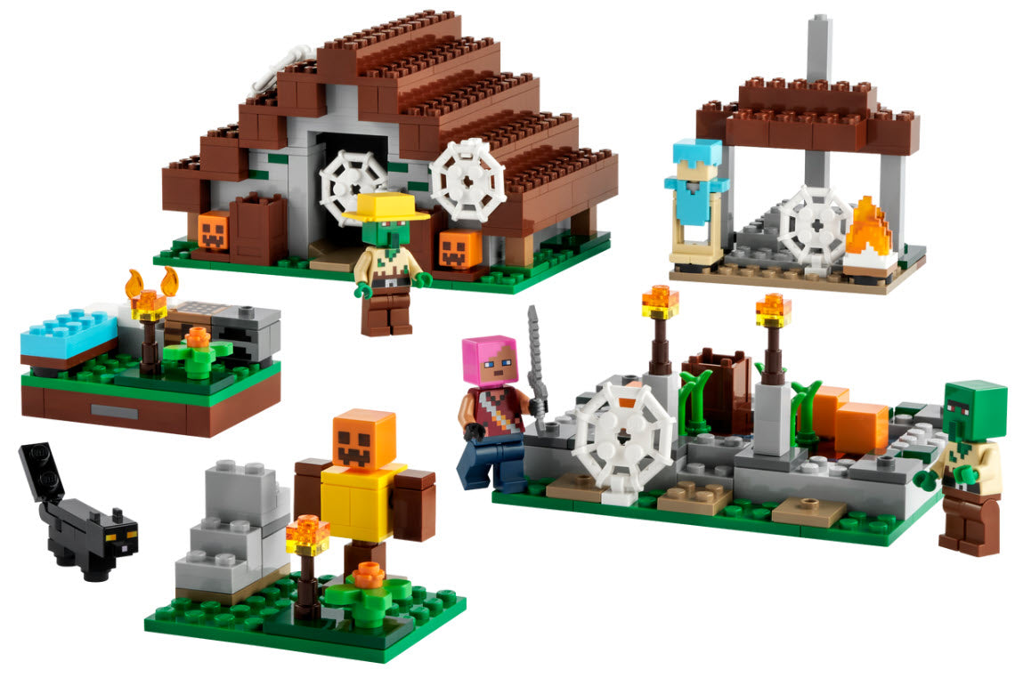 Inhalt: LEGO Minecraft 21190 Das verlassene Dorf