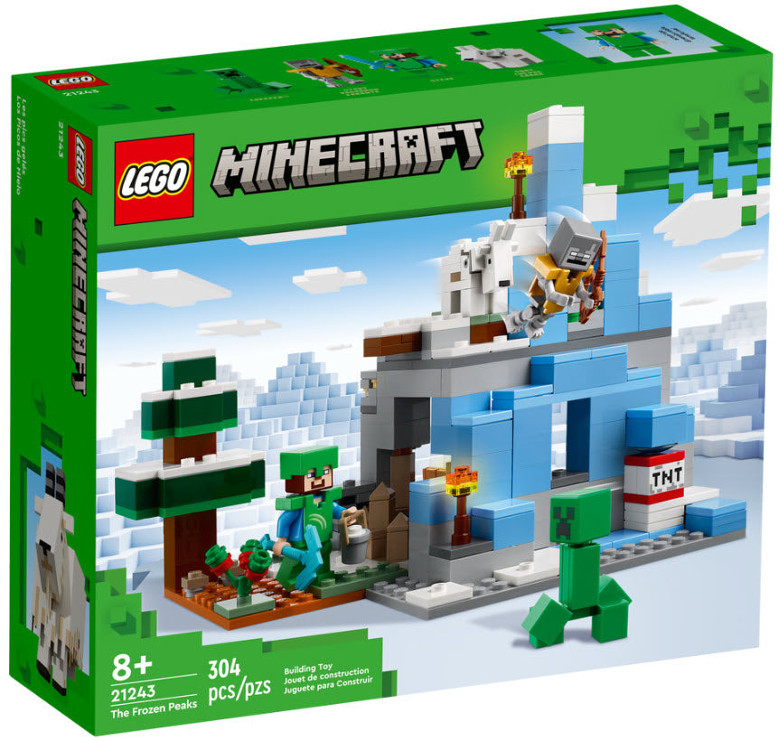 LEGO Minecraft 21243 Die Vereisten Gipfel