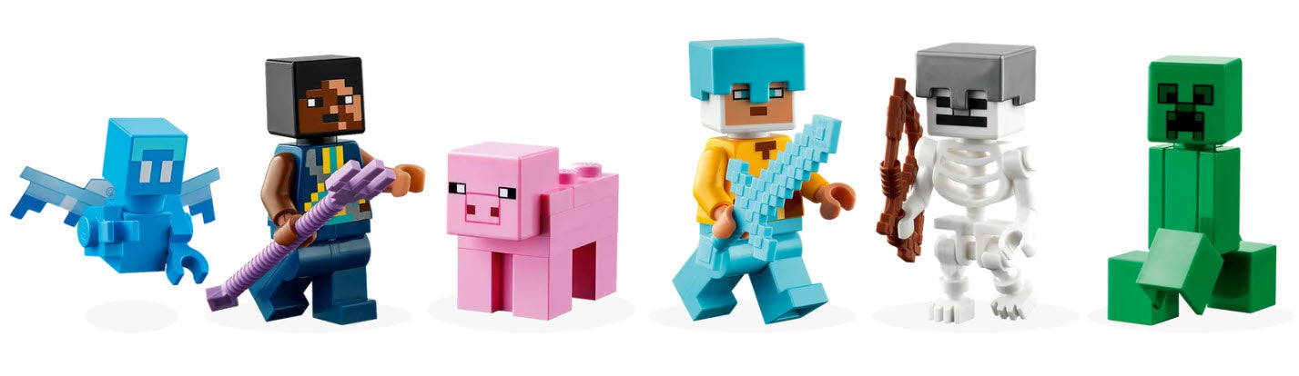 Minifiguren: LEGO Minecraft 21244 Der Schwert-Außenposten
