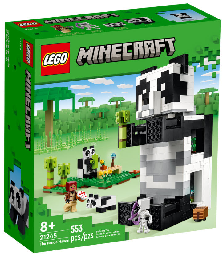 LEGO Minecraft 21245 Das Pandahaus