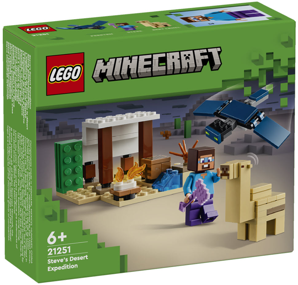 LEGO Minecraft 21251 Steves Wüstenexpedition