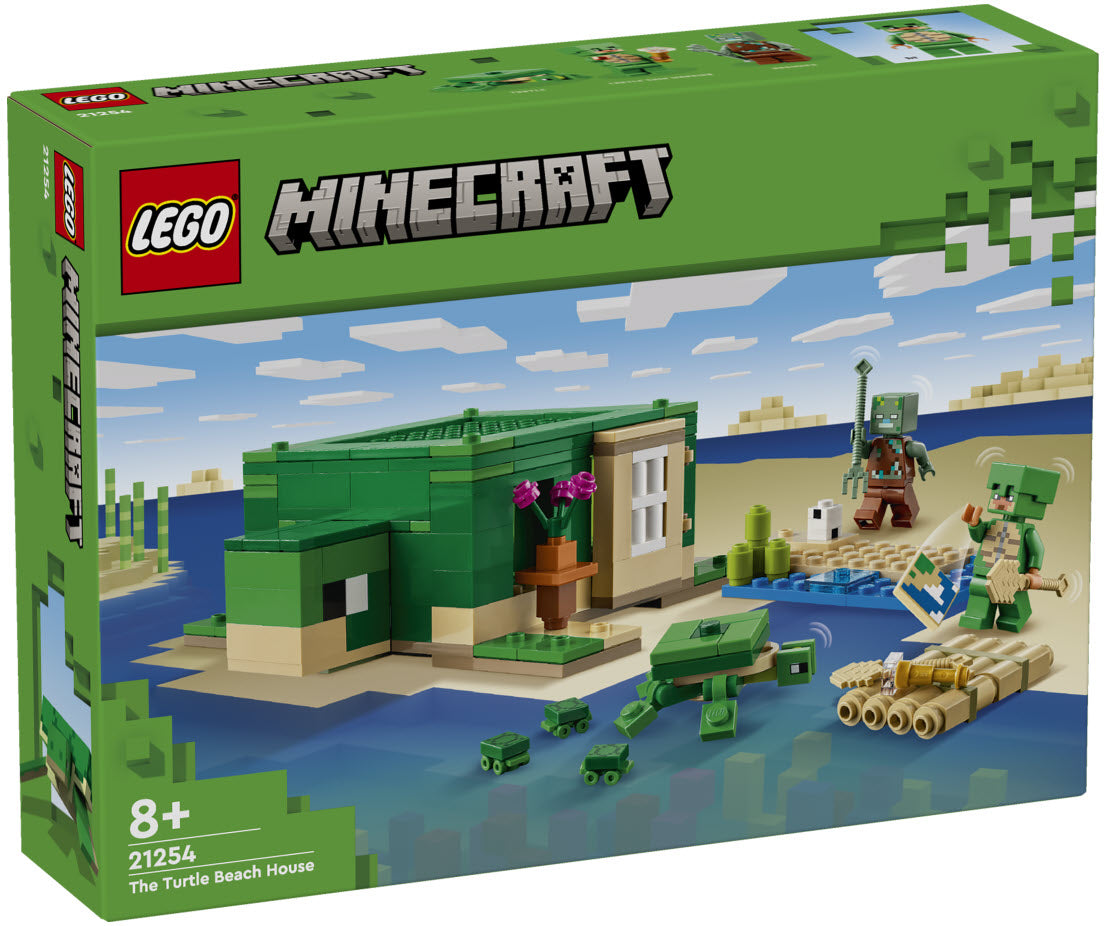 LEGO Minecraft 21254 Das Schildkrötenstrandhaus